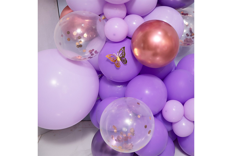 Conjunto de globos de boda