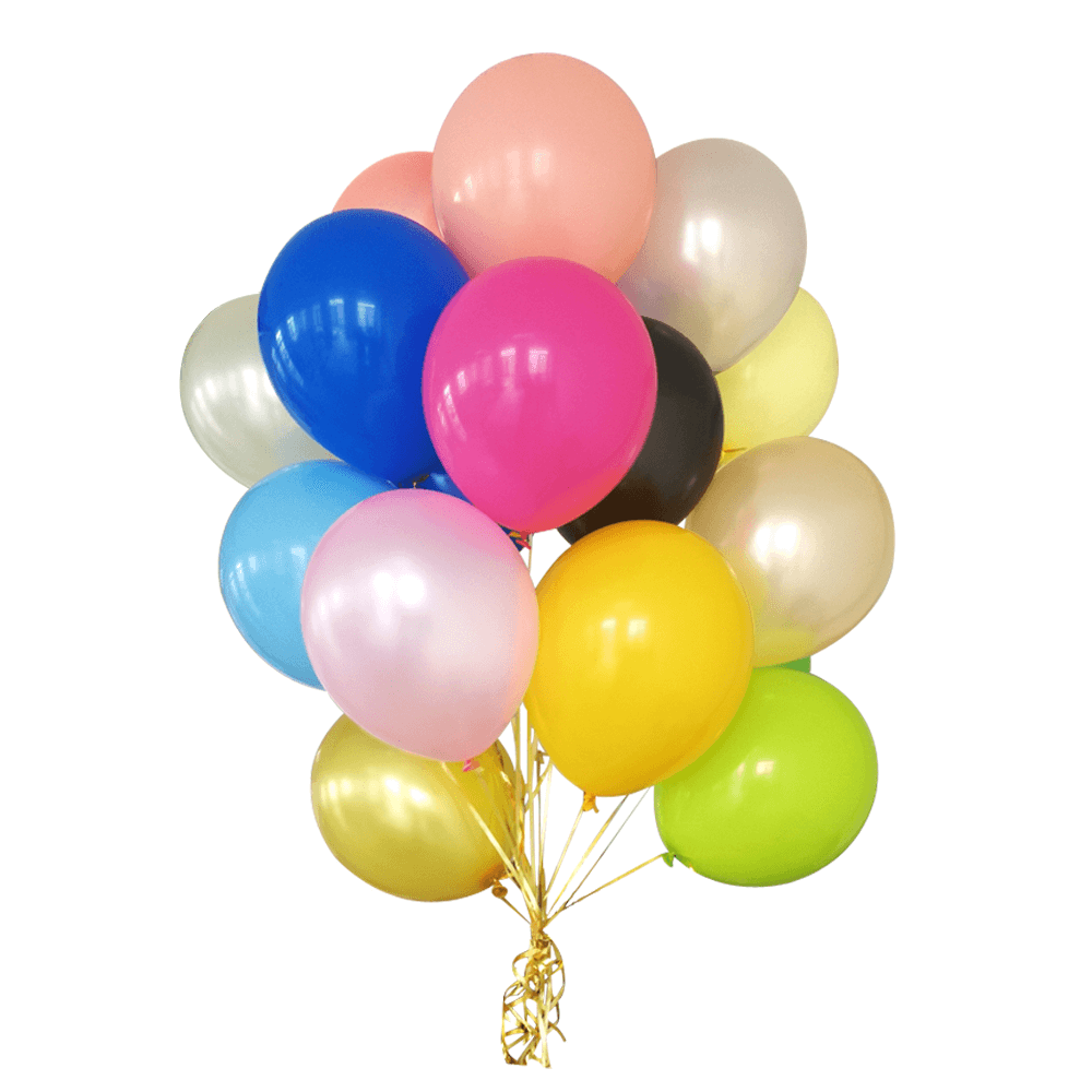 Globo de helio biodegradable de látex de color mate para decoración de fiestas de cumpleaños al por mayor